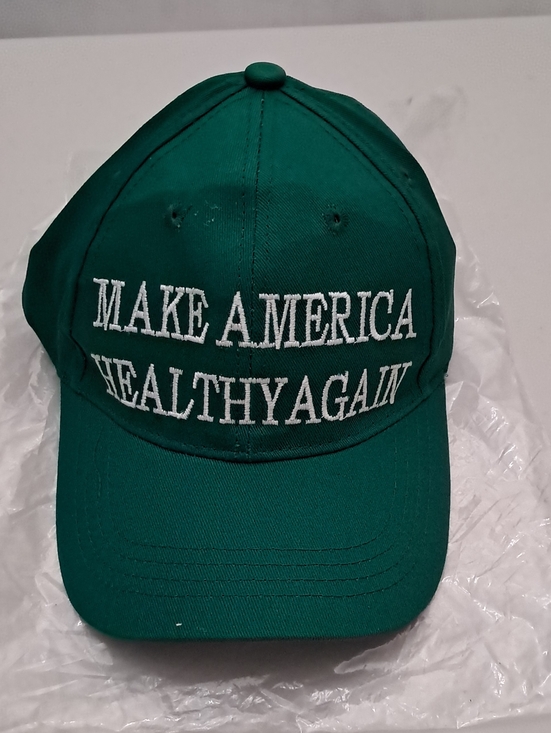 Other - Green "Make America Healthy Again" Embroidered Baseball Cap